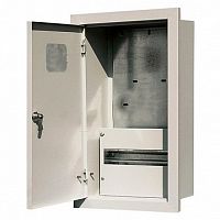 Распределительный шкаф ЩРУВ 12 мод., IP31, встраиваемый, сталь, серая дверь |  код. 30301DEK |  DEKraft